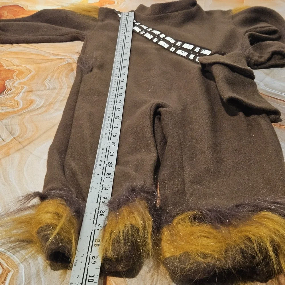 Star Wars Chewbacca Wookiee Toddler Costume Rubie's Jumpsuit Hood Halloween